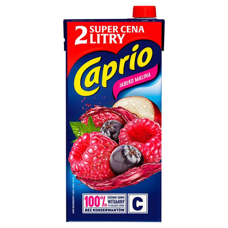 Caprio Napój Jabłko-Malina 2L
