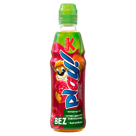Napój Kubuś Play! Marchew-Jabłko-Malina-Limetka 0,4L