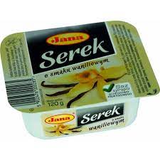 Serek Homogenizowany Jalubię Waniliowy 120G