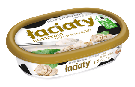 Serek Śmietankowy Łaciaty z Chrzanem 135G