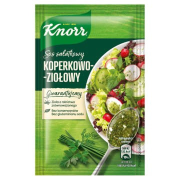Sos sałatkowy koperkowo-ziołowy Knorr