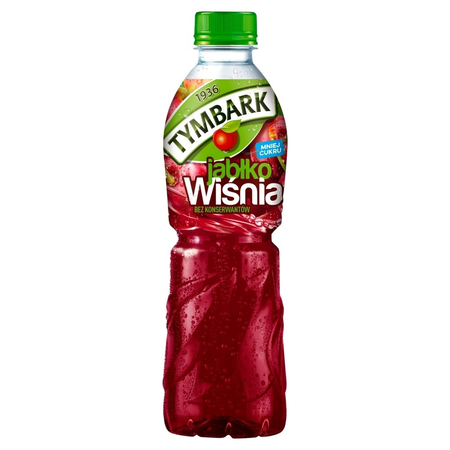 Tymbark Napój Jabłko-Wiśnia 0,5l